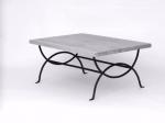 Kovaný (kovový) nábytek - 1-033 - Kovový stůl