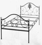 Kovaný (kovový) nábytek - 1-055 - Kovaná postel