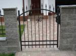 Kované brány, branky a vrata - 3-0152 - Kovaná branka