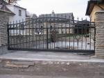 Kované brány, branky a vrata - 3-0165 - Kovaná brána